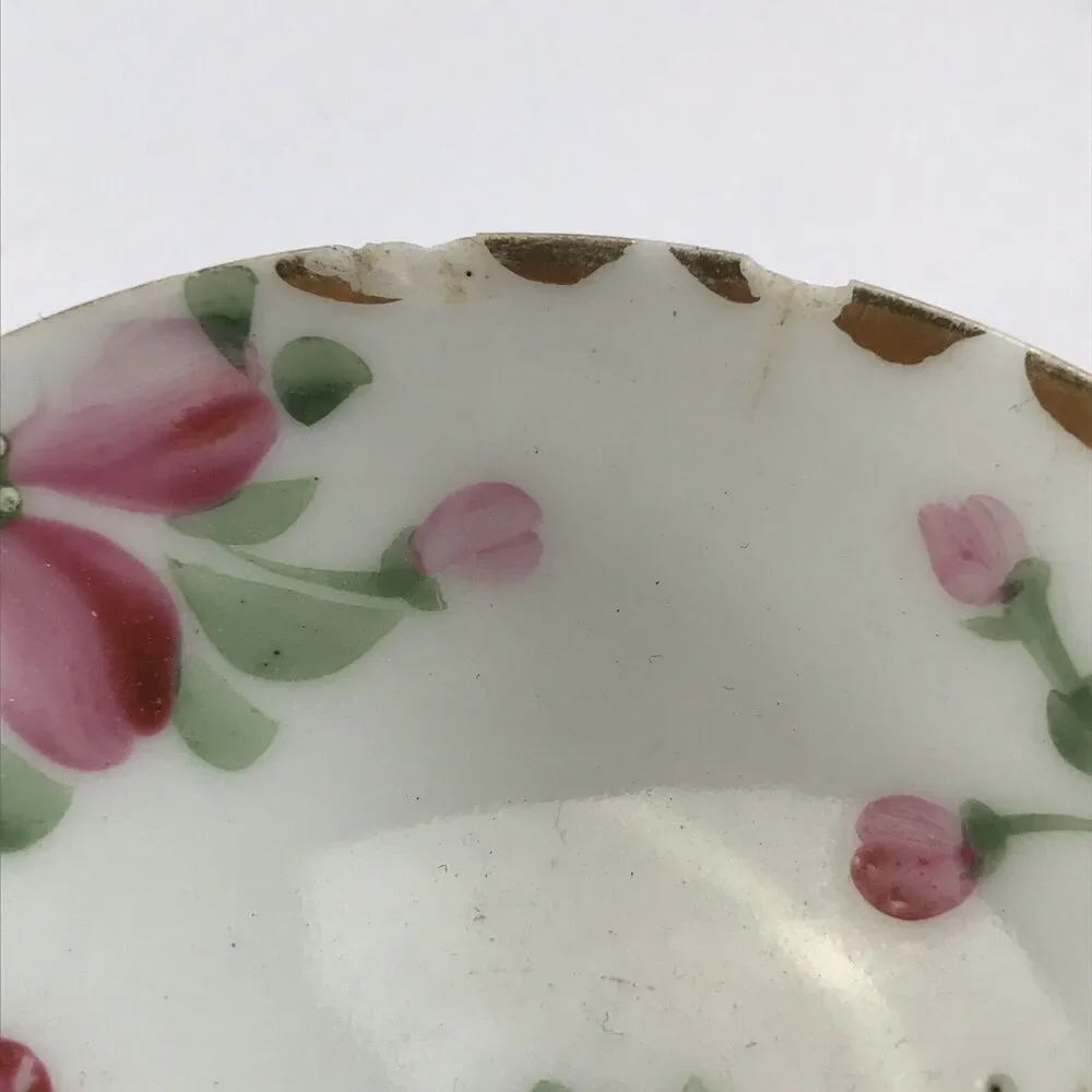 9 Vtg Asian Porcelain Rice Dessert Dipping Bowls 3.25